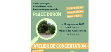 Atelier de concertation : place Doron