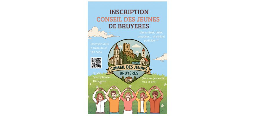 Conseil des jeunes Bruyères