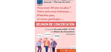 Bruyères devient une « Ville amie des ainés »