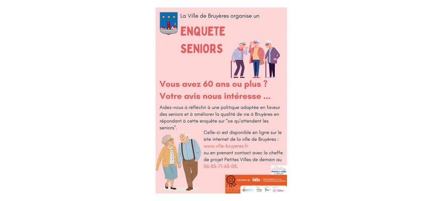 Enquête : « Ce qu’attendent les seniors »