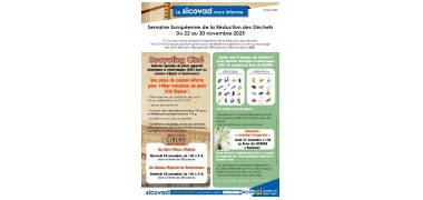Information mensuelle Sicovad : octobre 2025