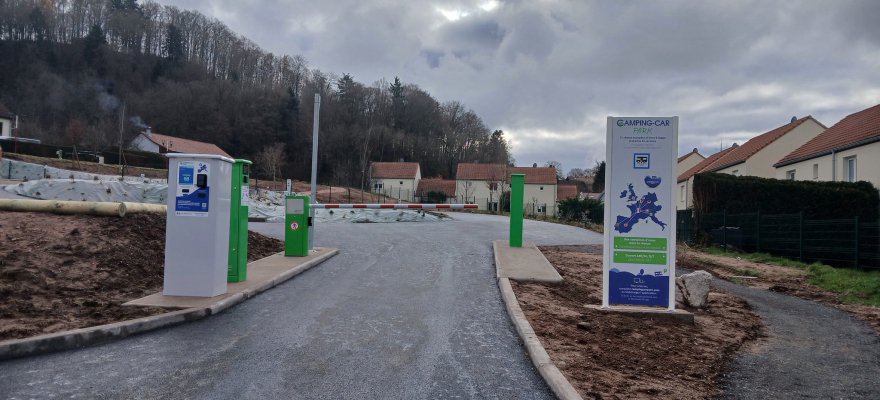 OUVERTURE : aire de camping-car "BRUY'AIRE EN VOSGES"