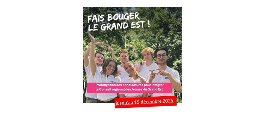 Conseil régional des Jeunes du Grand Est