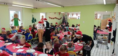 Visite pôle jeunesse et de la crèche