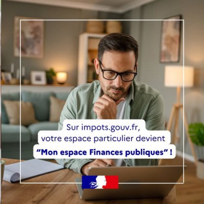Nouveau : Mon espace Finances publiques