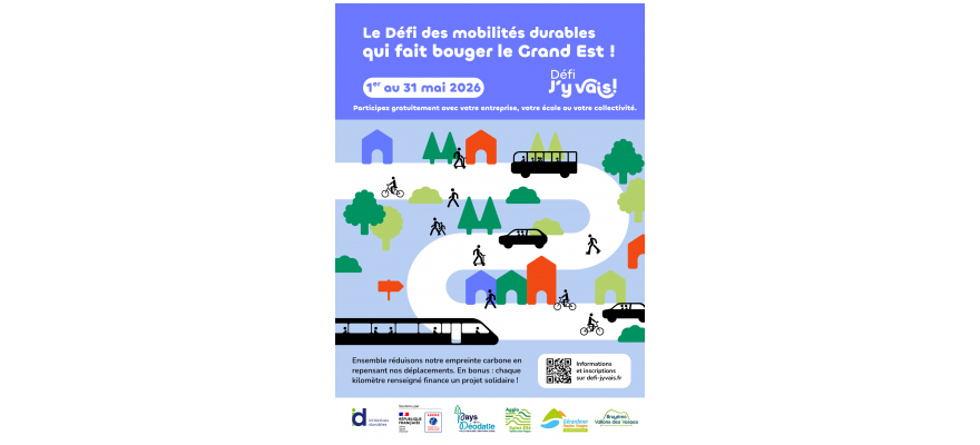 Mobilisation Défi j'y vais - Mai à vélo 2026 - CCB2V