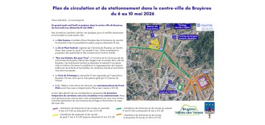 Un grand week-end festif se prépare dans le centre-ville de Bruyères 🎉: