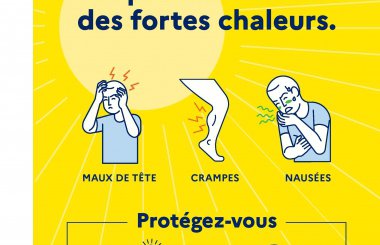 Canicule, forte chaleurs : Protéger-vous avant les premiers effets