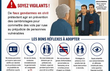 Gendarmerie : Vigilance faux gendarmes
