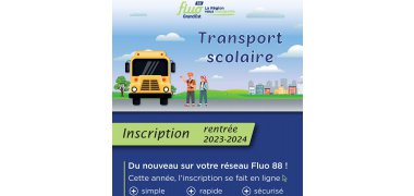 Transport scolaire - Campagne inscription 2023/2024