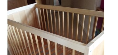 Vente de lit de la crèche