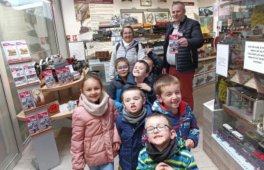 Mobilité douce et spectacle des enfants à l'alsh d'avril