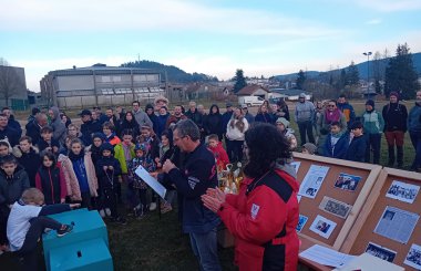 Kid Cross par le club d'athlétisme