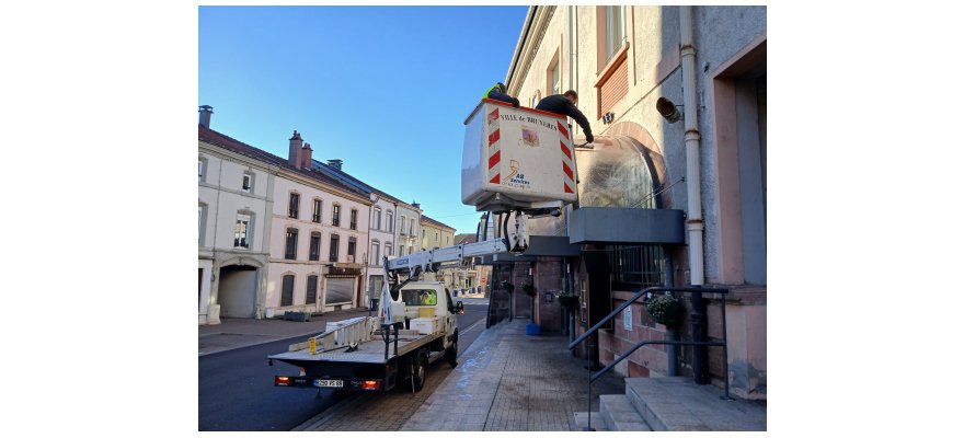 Travaux de rafraichissement