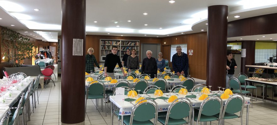 Repas solidaire du mercredi 26 février 2025