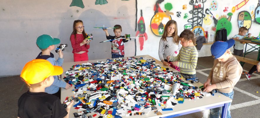Après-midi LEGO au centre aéré