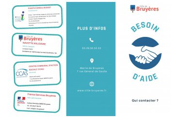 Besoin d'aide : qui contacter ?