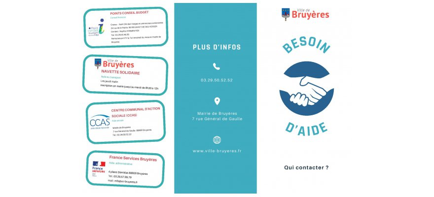 Besoin d'aide : qui contacter ?