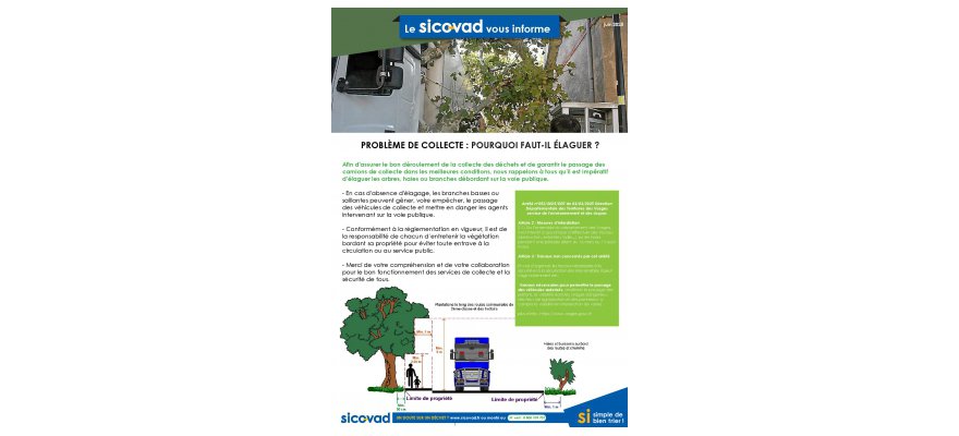 info mensuelle SICOVAD / JUIN 2025