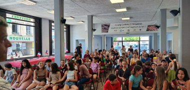Remise des calculatrices aux futurs élèves de 6e