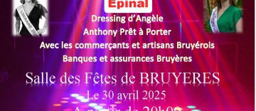 Election de Miss Bruyères