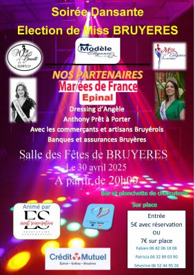 Election de Miss Bruyères