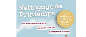 Nettoyage de printemps