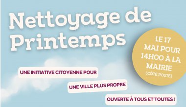 Nettoyage de printemps