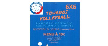 Tournoi Volley club de Bruyères