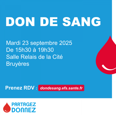 Don du sang 2025