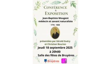 Conférence et Exposition Jean-Baptiste Mougeot