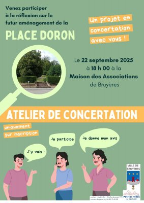 Atelier de concertation : place Doron