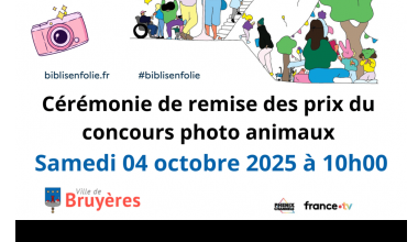 CEREMONIE DE REMISE DES PRIX DU CONCOURS DE PHOTOS « ANIMAUX » 2025