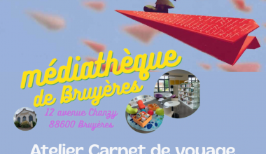 ATELIER CARNET DE VOYAGE ANIME PAR ANNE BRONNER