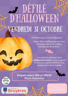 Défilé halloween