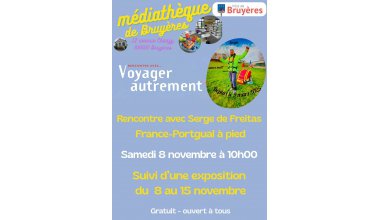 Rencontre avec Serge de Freitas "France-Portugal à pied"