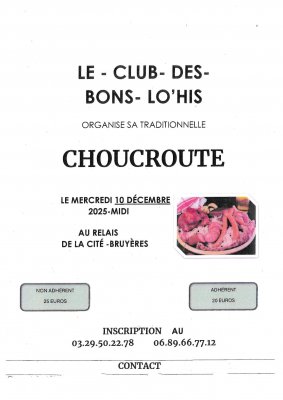 Choucroute des Bons Lo'his