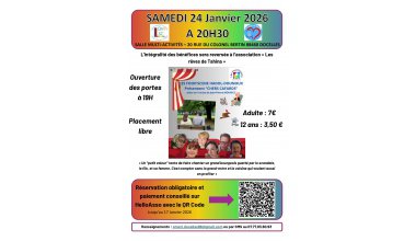 Théâtre à Docelles le 24 Janvier