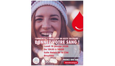 Promotion don de sang Janvier