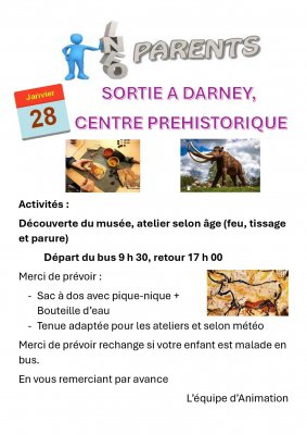 Sortie mercredi récréatif