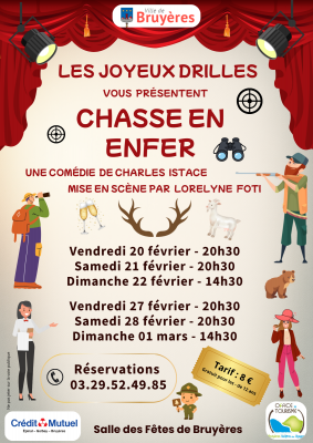 Théatre les Joyeux drilles de Bruyères