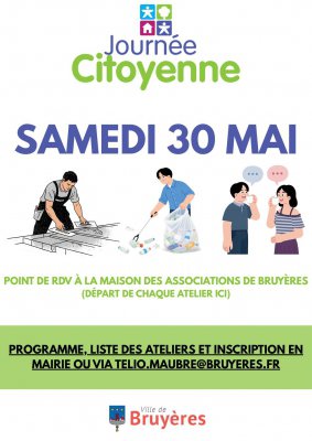 JOURNÉE CITOYENNE À BRUYÈRES