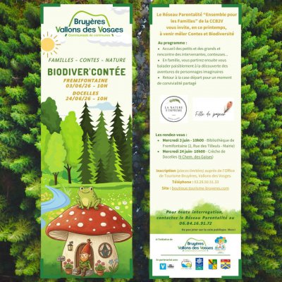 Biodiver’Contée : des balades contées en famille au cœur de la nature