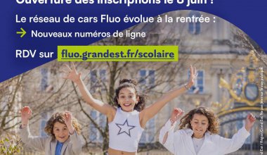 Rentrée scolaire 2026/2027 - Inscription site Fluo