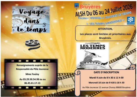 ALSH du 06 au 24 juillet