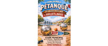 Concours de pétanque