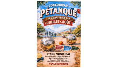 Concours de pétanque