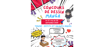 Concours de dessin manga de la médiathèque