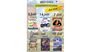 programme du mois été
