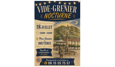 Vide grenier nocturne